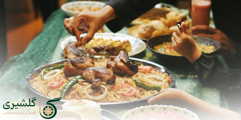 منوی غذای مجالس ختم و یادبود گلشیری