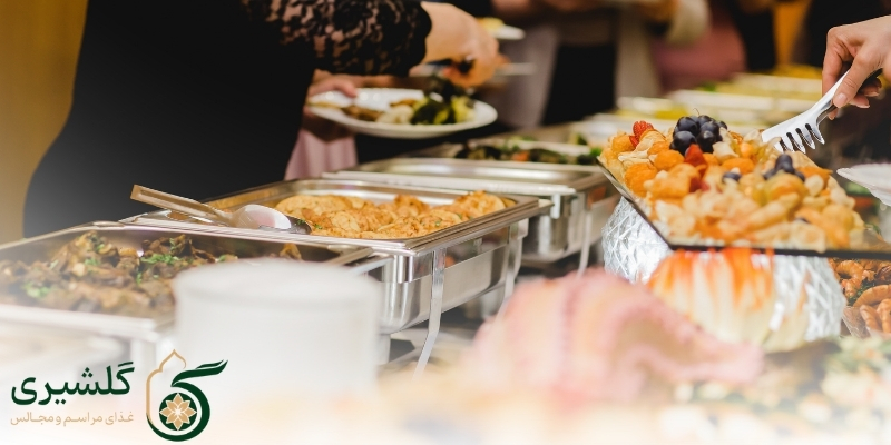 منوی غذای مهمانی و دورهمی گلشیری