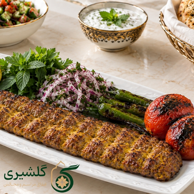 کوبیده زعفرانی