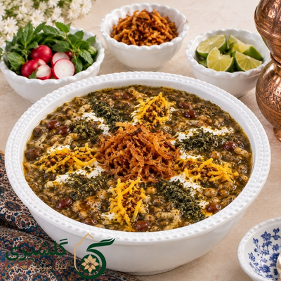 آش شله قلمکار اصفهان گلشیری