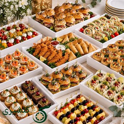 انواع متنوع پک فینگر فودی گلشیری