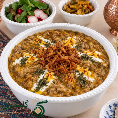 حلیم بادمجان اصفهان گلشیری