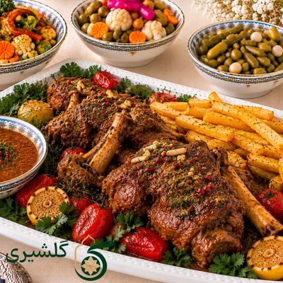خوراک ماهیچه بره گلشیری
