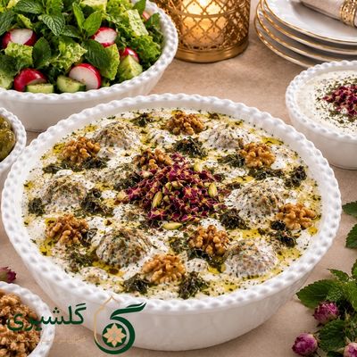 خورشت ماست سنتی اصفهان گلشیری