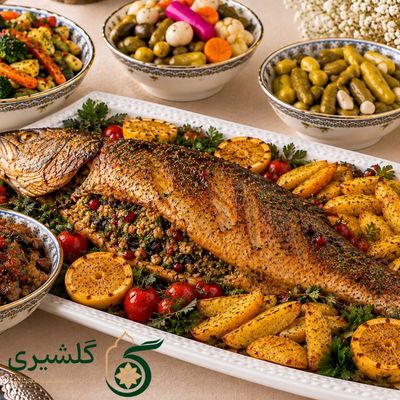 ماهی سنگسر شکم پر مجلسی گلشیری
