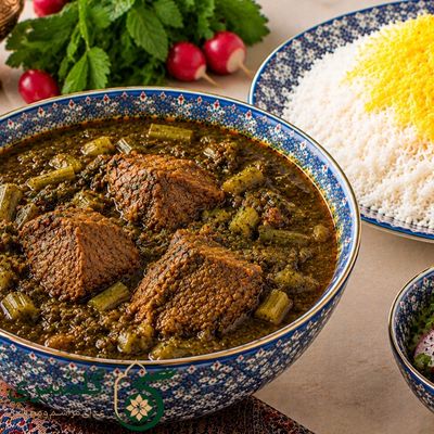 چلو خورشت کرفس گلشیری