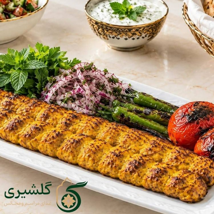 کوبیده مرغ زعفرانی گلشیری